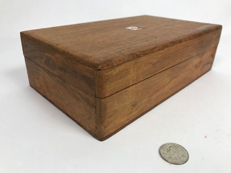 Vintage Inlaid Pierre Cardin Wooden Box [Photo 6]