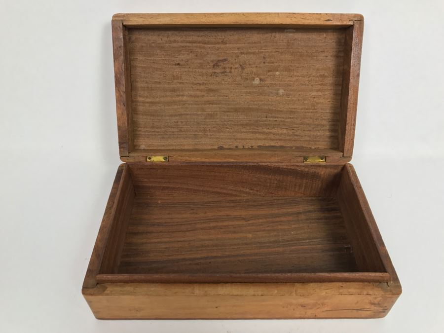 Vintage Inlaid Pierre Cardin Wooden Box [Photo 5]