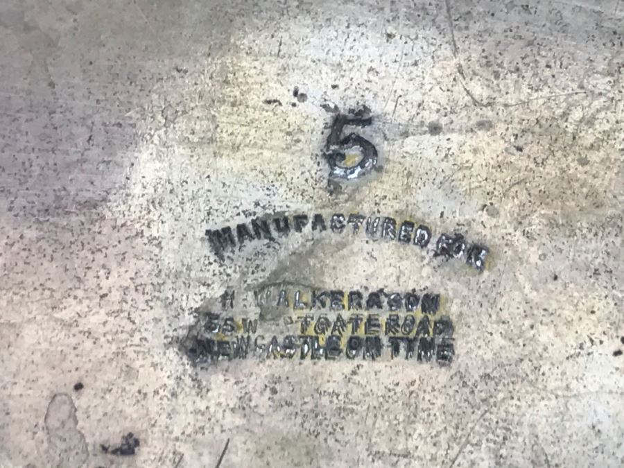 Antique H. Walker & Son Teapot New Castle On Tyme With Chased Design [Photo 14]