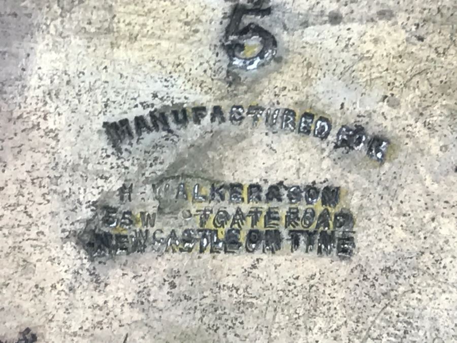 Antique H. Walker & Son Teapot New Castle On Tyme With Chased Design [Photo 15]