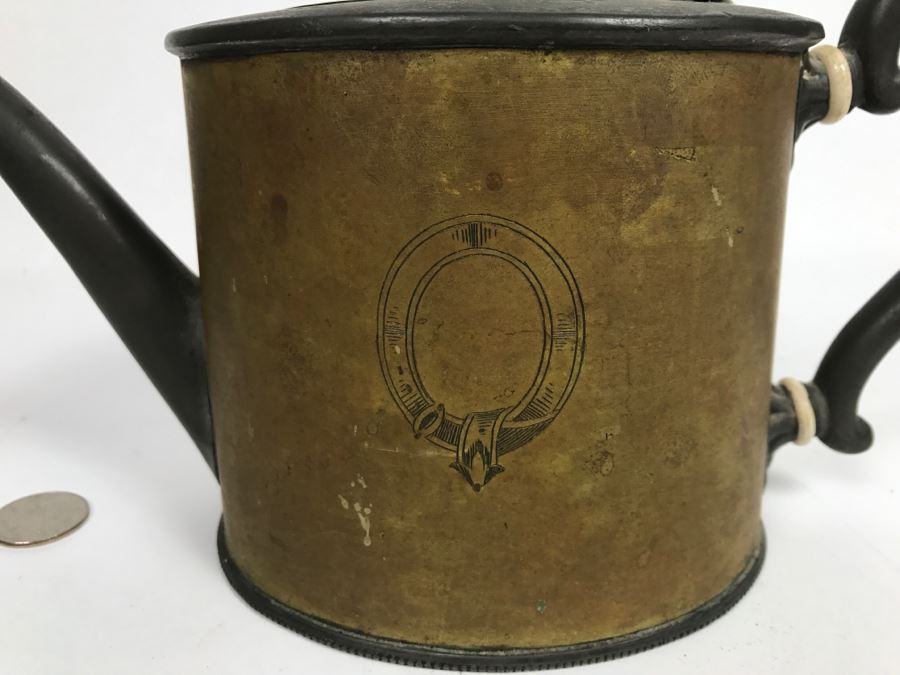 Antique H. Walker & Son Teapot New Castle On Tyme With Chased Design [Photo 5]