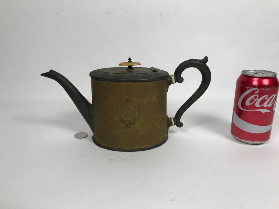 Antique H. Walker & Son Teapot New Castle On Tyme With Chased Design [Photo 17]