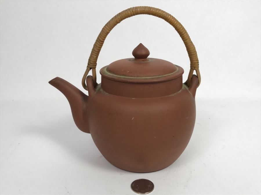Vintage Signed Asian Teapot [Photo 3]