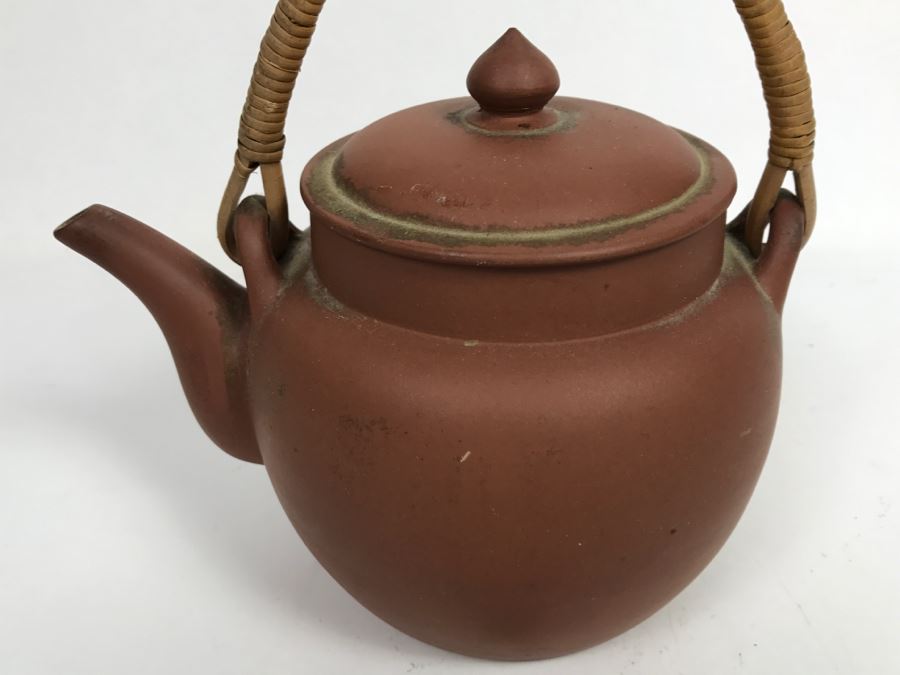 Vintage Signed Asian Teapot [Photo 5]