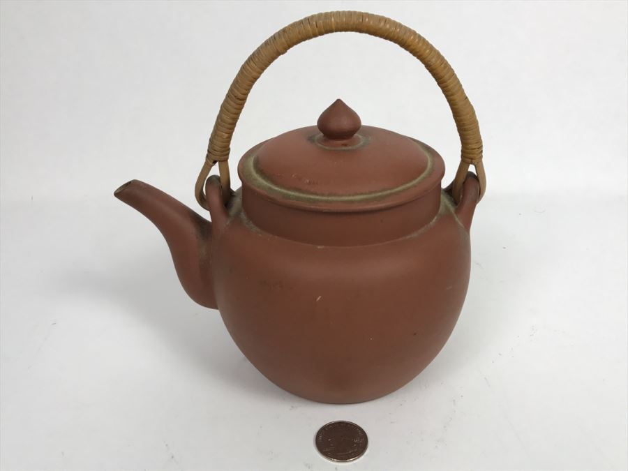 Vintage Signed Asian Teapot [Photo 4]