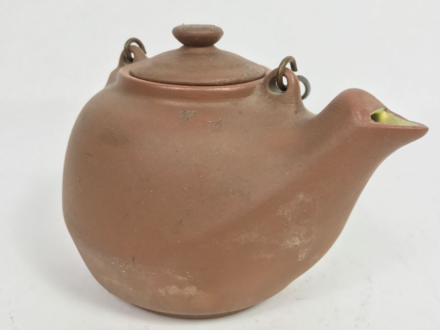 Vintage The Pigeon Forge Pottery Teapot Tennessee [Photo 4]