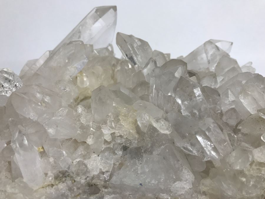Large Quartz Cluster In Matrix With Two Holes Drilled For Candles [Photo 19]