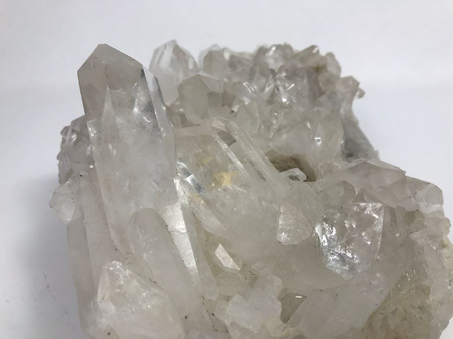 Large Quartz Cluster In Matrix With Two Holes Drilled For Candles [Photo 9]