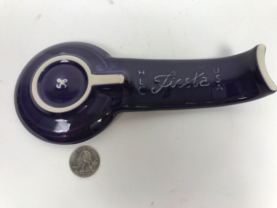 Purple HLC Fiestaware Spoon Rest [Photo 5]
