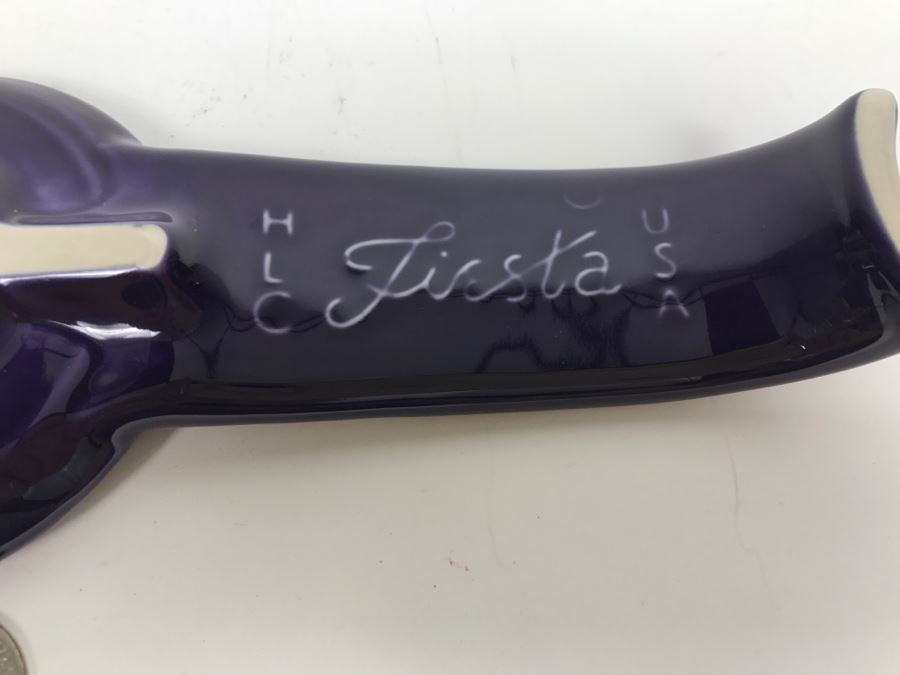 Purple HLC Fiestaware Spoon Rest [Photo 2]