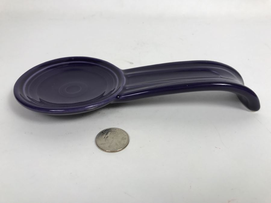 Purple HLC Fiestaware Spoon Rest [Photo 3]