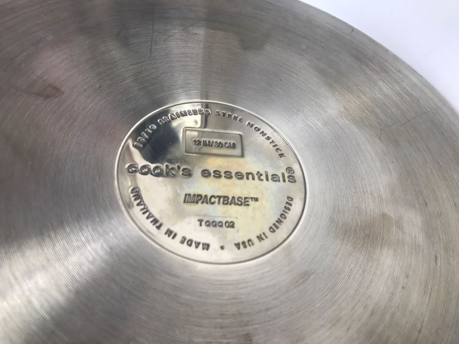 Large Cookware Skillet Pan Lot Featuring Cuisinart, Wearever, Berndes, Meyer Commercial, Tramontina And Cook's Essentials [Photo 12]