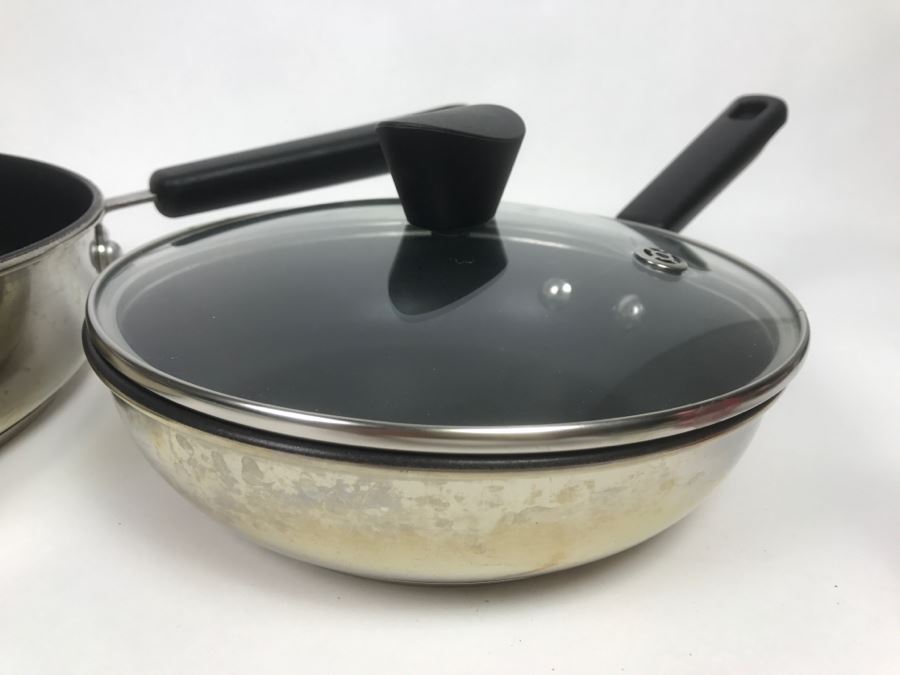 Large Cookware Skillet Pan Lot Featuring Cuisinart, Wearever, Berndes, Meyer Commercial, Tramontina And Cook's Essentials [Photo 13]