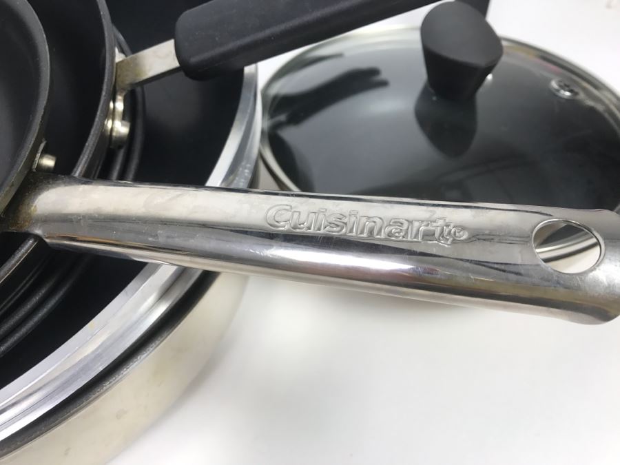 Large Cookware Skillet Pan Lot Featuring Cuisinart, Wearever, Berndes, Meyer Commercial, Tramontina And Cook's Essentials [Photo 3]