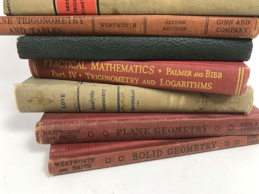 Collection Of Vintage Mathematics Books [Photo 4]