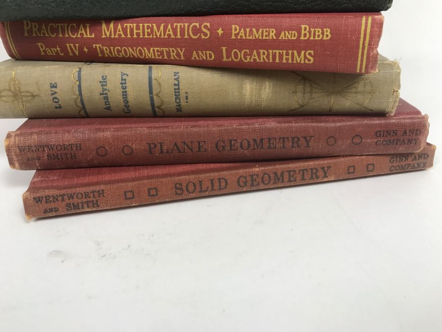 Collection Of Vintage Mathematics Books [Photo 3]