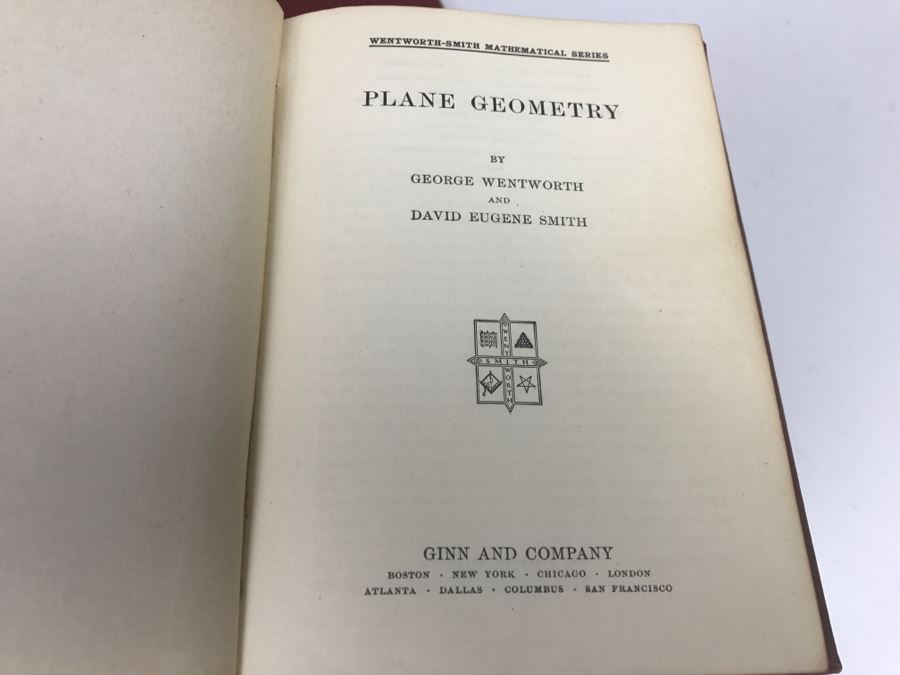 Collection Of Vintage Mathematics Books [Photo 28]