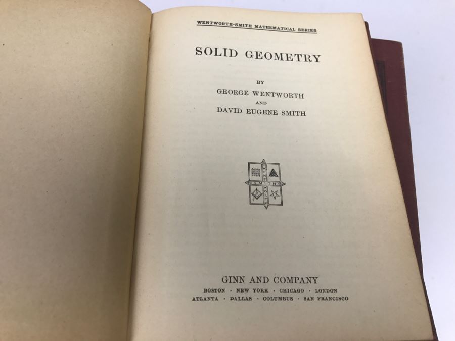 Collection Of Vintage Mathematics Books [Photo 30]