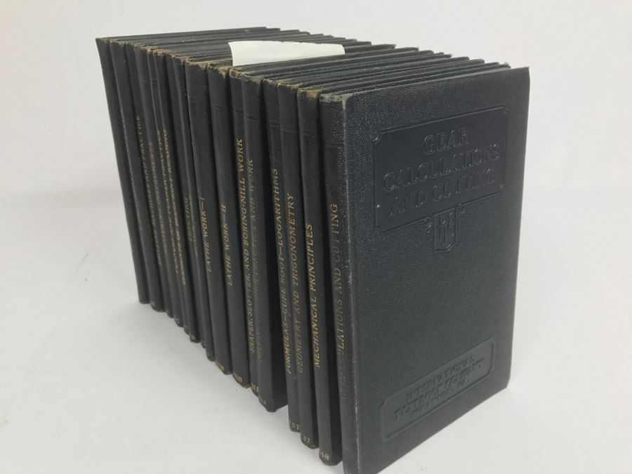 Set Of (16) Vintage 1928 Woodworking Book Collection Published By The ...