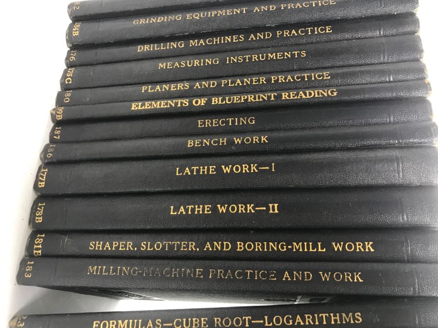 Set Of (16) Vintage 1928 Woodworking Book Collection Published By The International Textbook Company Scranton, PA [Photo 9]