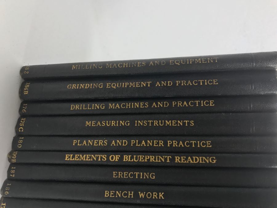 Set Of (16) Vintage 1928 Woodworking Book Collection Published By The International Textbook Company Scranton, PA [Photo 10]