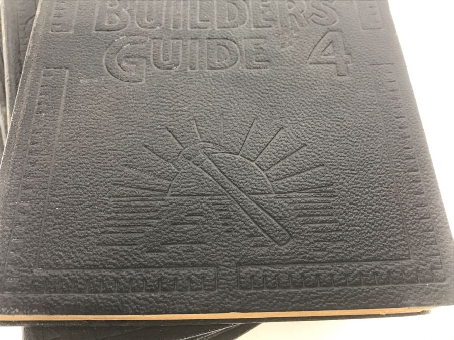 Set Of (4) Vintage 1927 Books Audels Carpenters And Builders Guides [Photo 9]