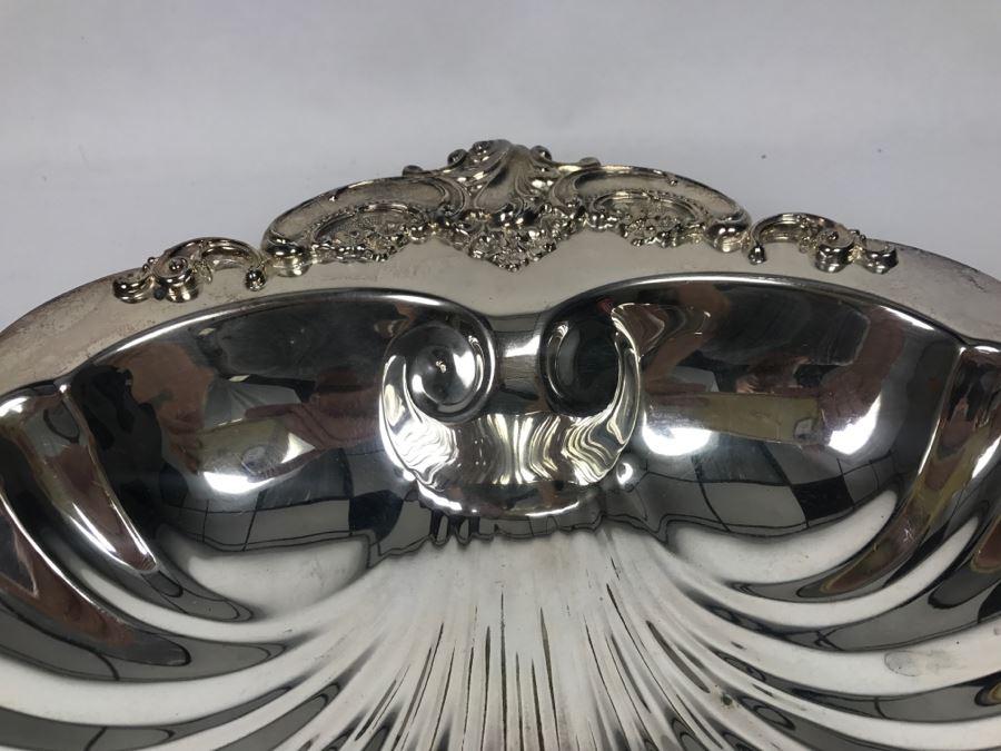 Set Of (3) Silverplate Trays Baroque By Wallace [Photo 8]