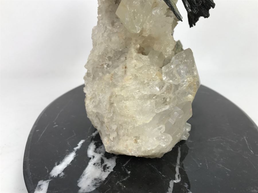 Ebano Bronze Sculpture Galloping On Rock Crystal Marble Base From Casasola Collection Made In Spain Estimate $1,000 [Photo 16]