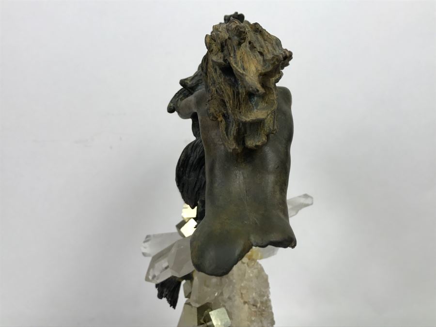 Ebano Bronze Sculpture Galloping On Rock Crystal Marble Base From Casasola Collection Made In Spain Estimate $1,000 [Photo 25]