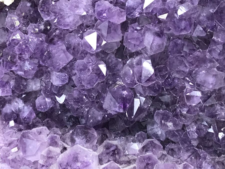 Ebano Bronze Sculpture Sunset With Amethyst From The Vidal Collection With Amethyst And Rock Crystals Estimate $1,100 [Photo 12]