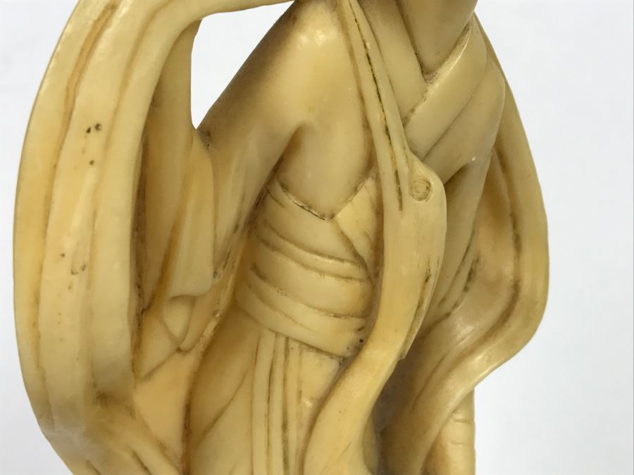 Vintage Asian Resin Figurine