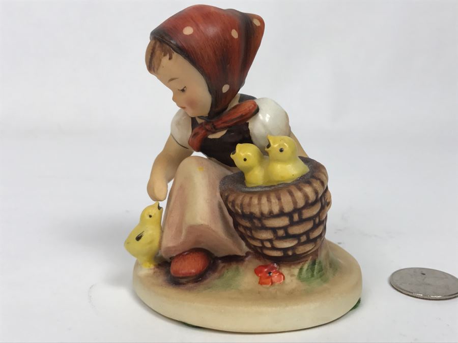 Hummel Figurine Chick Girl 57/0 Germany Crown Mark [Photo 4]