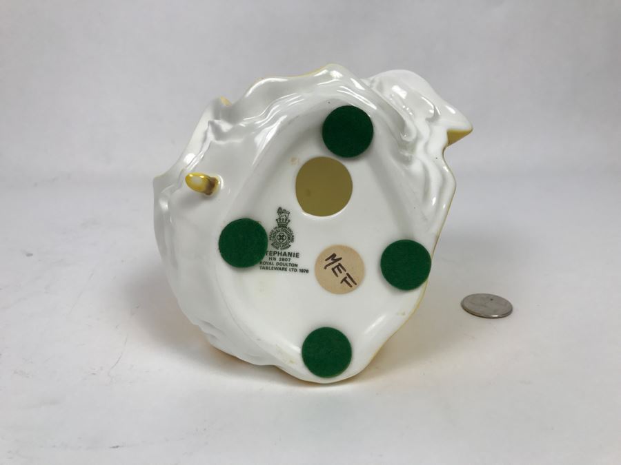 Vintage 1976 Royal Doulton Lady Figurine Stephanie HN 2807 [Photo 7]