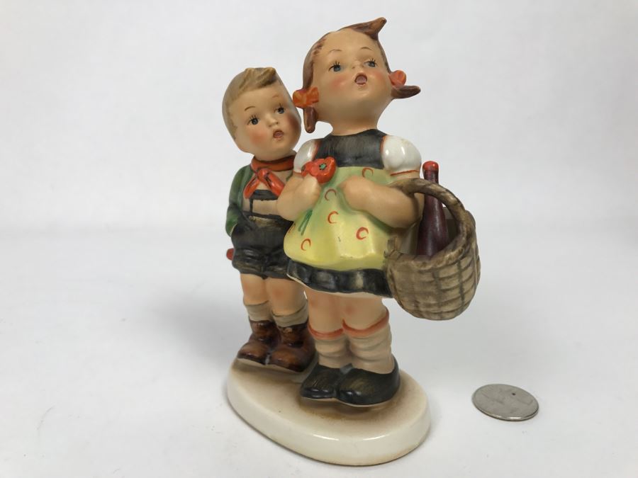 Vintage Hummel Figurine To Market 49/0 Germany [Photo 4]