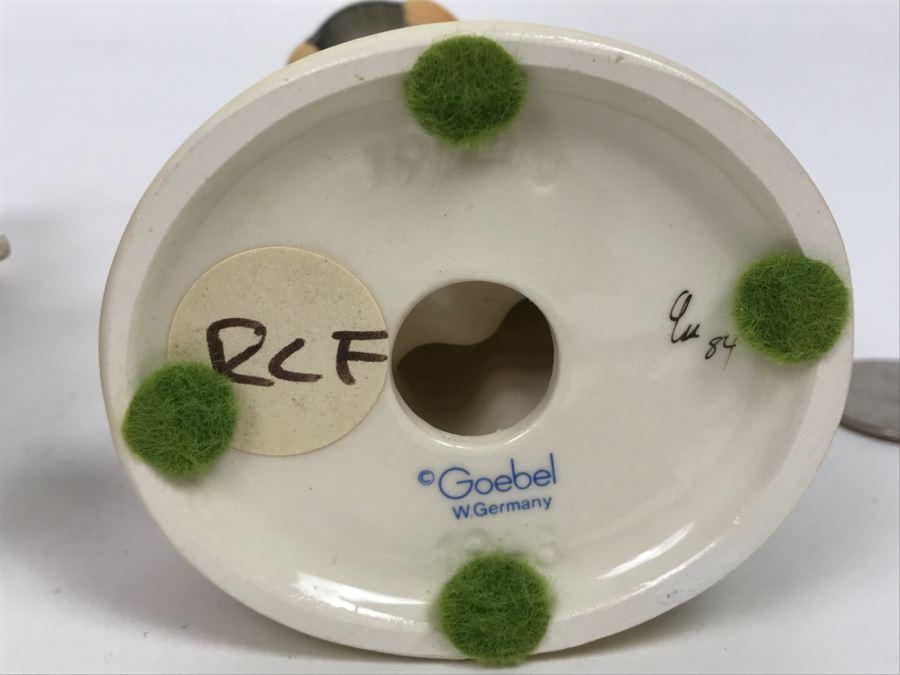 Pair Of Hummel Figurines Be Patient Girl With Geese 197/0 [Photo 2]