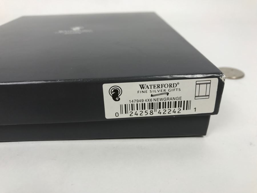 New In Box Waterford Crystal Picture Frame 4X6 Newgrange [Photo 3]