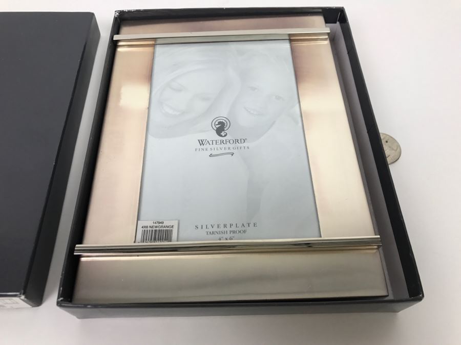 New In Box Waterford Crystal Picture Frame 4X6 Newgrange [Photo 4]