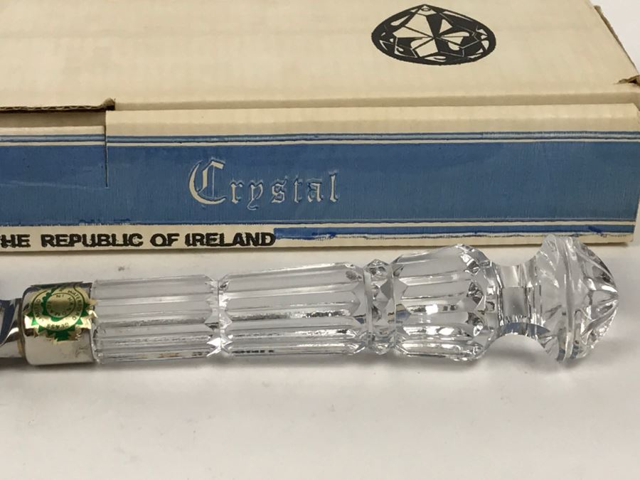 Waterford Crystal Pie Server With Box [Photo 3]