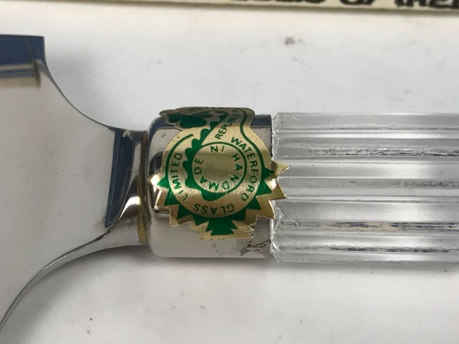 Waterford Crystal Pie Server With Box [Photo 2]