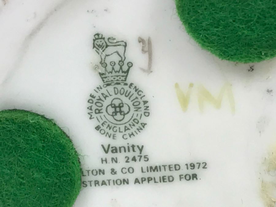 Vintage Royal Doulton Figurine Vanity HN 2475 [Photo 8]