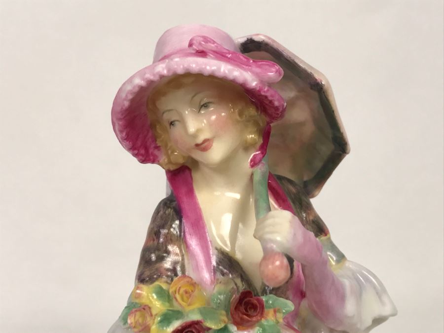 Vintage Royal Doulton Figurine June HN 2027 Signed SJ [Photo 6]