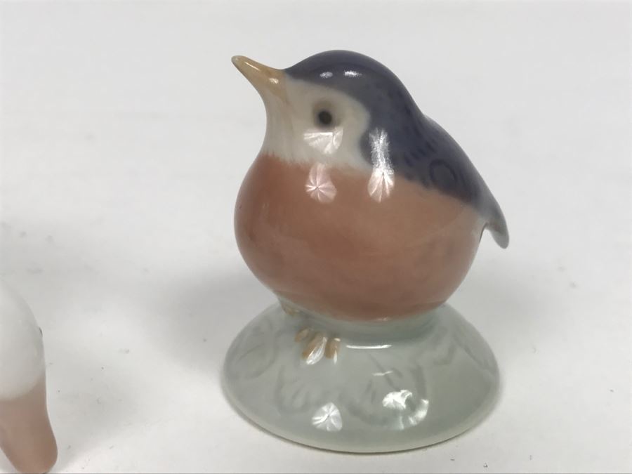 Pair Of Danish Bird And Duck Animal Figurines: Royal Denmark And B&G [Photo 5]