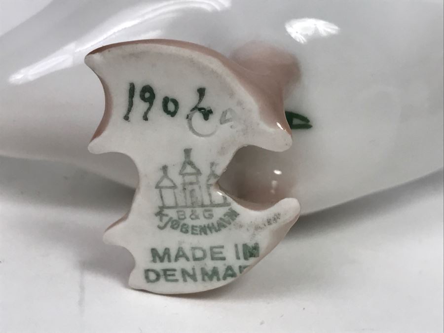 Pair Of Danish Bird And Duck Animal Figurines: Royal Denmark And B&G [Photo 10]