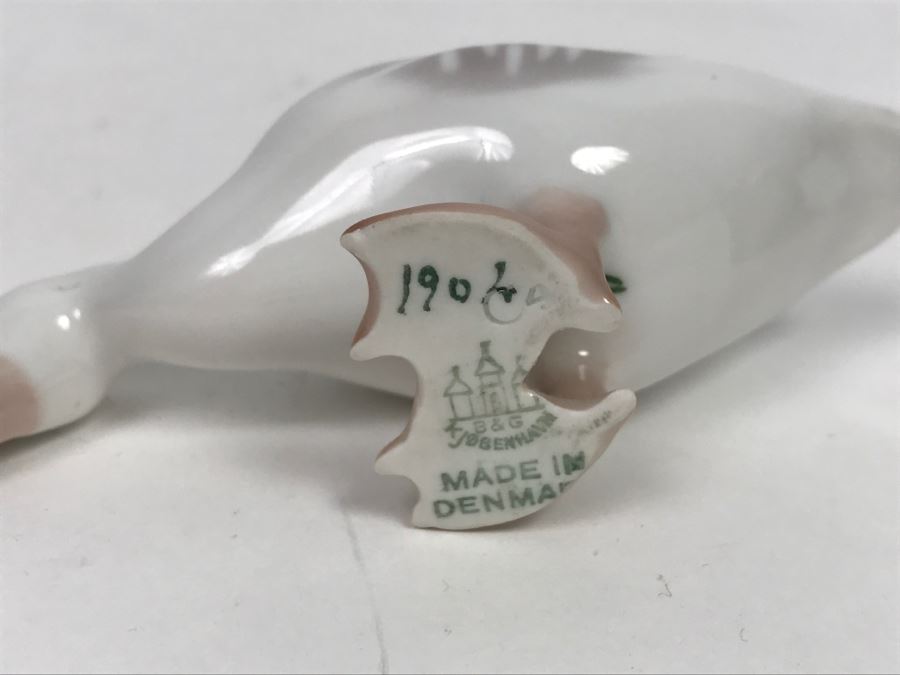 Pair Of Danish Bird And Duck Animal Figurines: Royal Denmark And B&G [Photo 9]