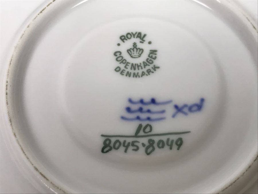 Set Of (5) Vintage China Cups And Saucers: Russian, Aynsley, Royal Copenhagen [Photo 16]