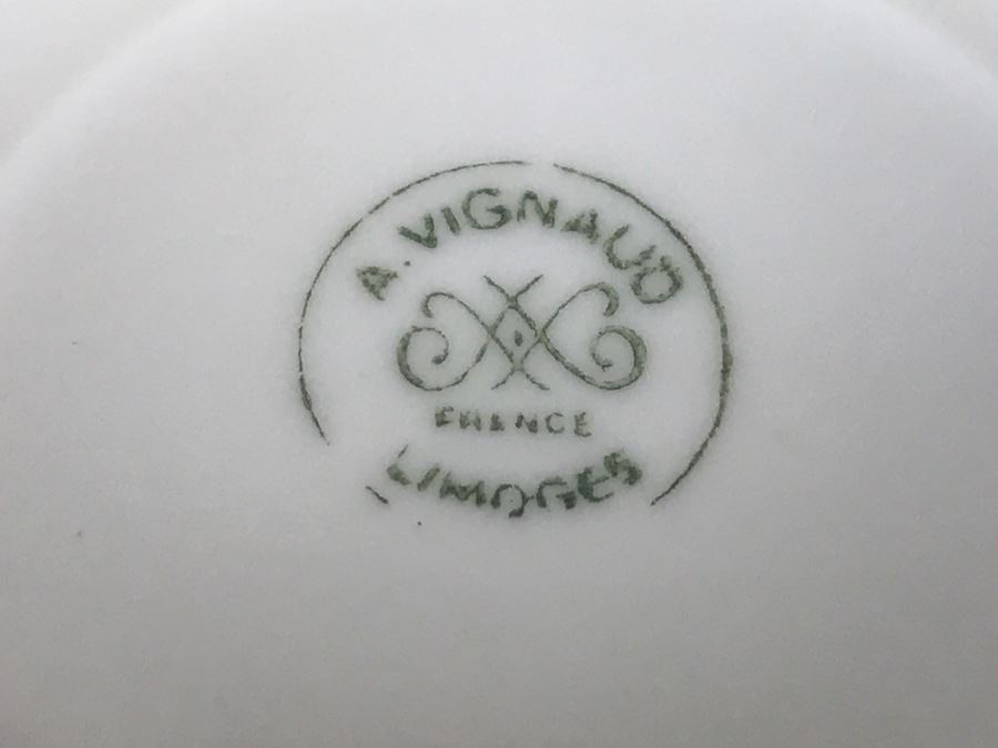 Set Of (4) Vintage China Cups And Saucers, (2) Creamers And (3) China Dishes: Crown, Leneige, Limoges Vignaud, Rosina, Royal Albert, Foley Bone China [Photo 12]