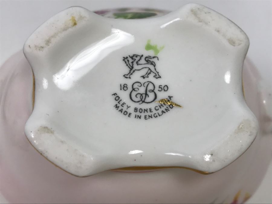 Set Of (4) Vintage China Cups And Saucers, (2) Creamers And (3) China Dishes: Crown, Leneige, Limoges Vignaud, Rosina, Royal Albert, Foley Bone China [Photo 18]