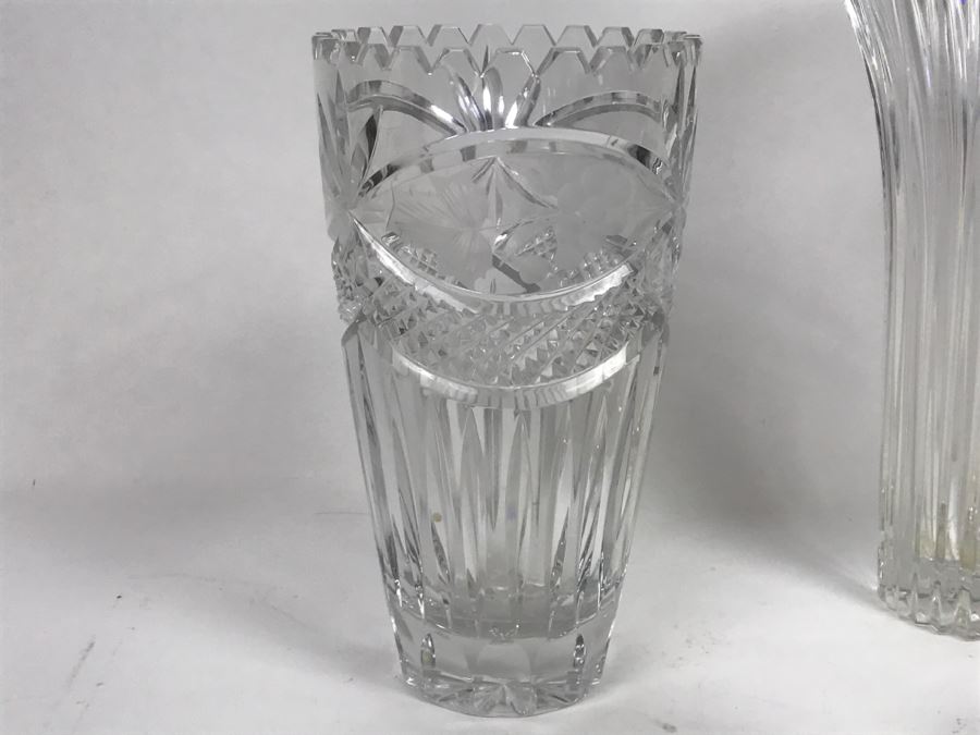 Huge Cut Glass Crystal Lot Featuring Royal Doulton Crystal Piece [Photo 25]