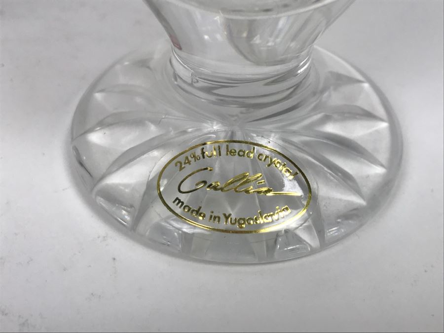 Huge Cut Glass Crystal Lot Featuring Royal Doulton Crystal Piece [Photo 12]