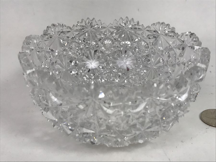 Stunning Cut Crystal Bowl [Photo 3]